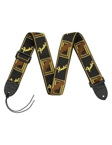 Fender Monogrammed Strap Brown