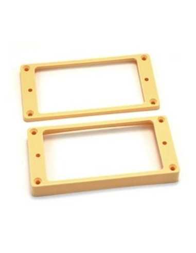 Allparts Humbucking Pickup Rings Slanted Cream