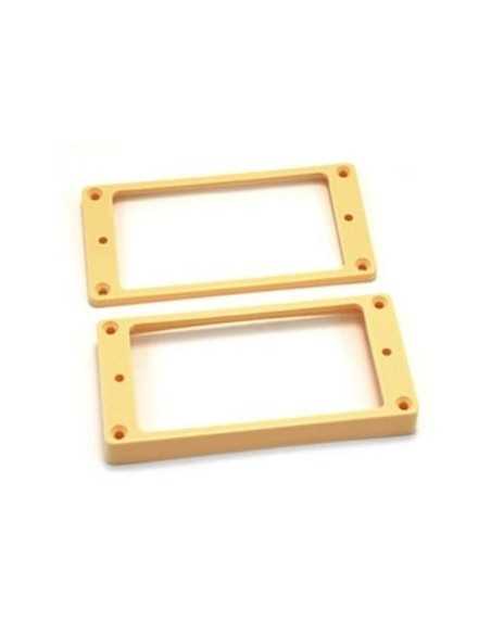 Allparts Humbucking Pickup Rings Slanted Cream